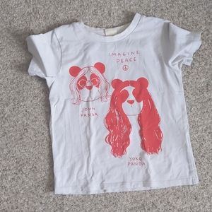 Mini Rodini Imagine Peace top